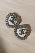 Orecchini White Heart